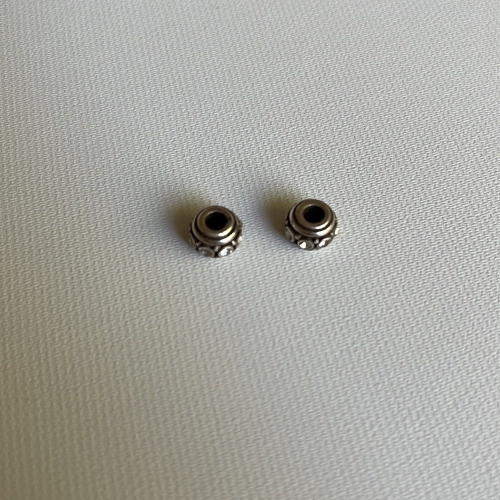 Two Crystal Mini Brighton Beads - Picture 3 of 5